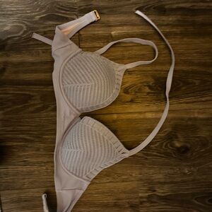 Elegant White Bikini Top